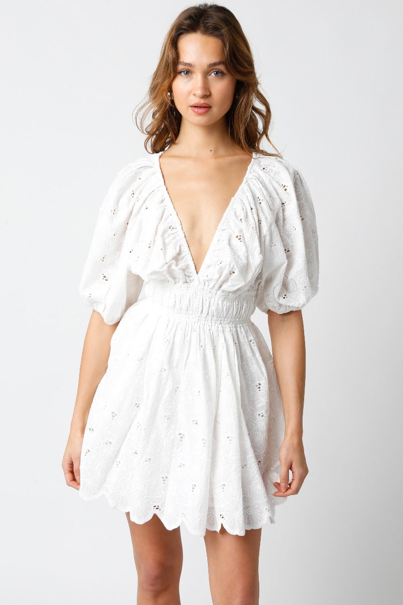olivaceous mini dress Olivaceous