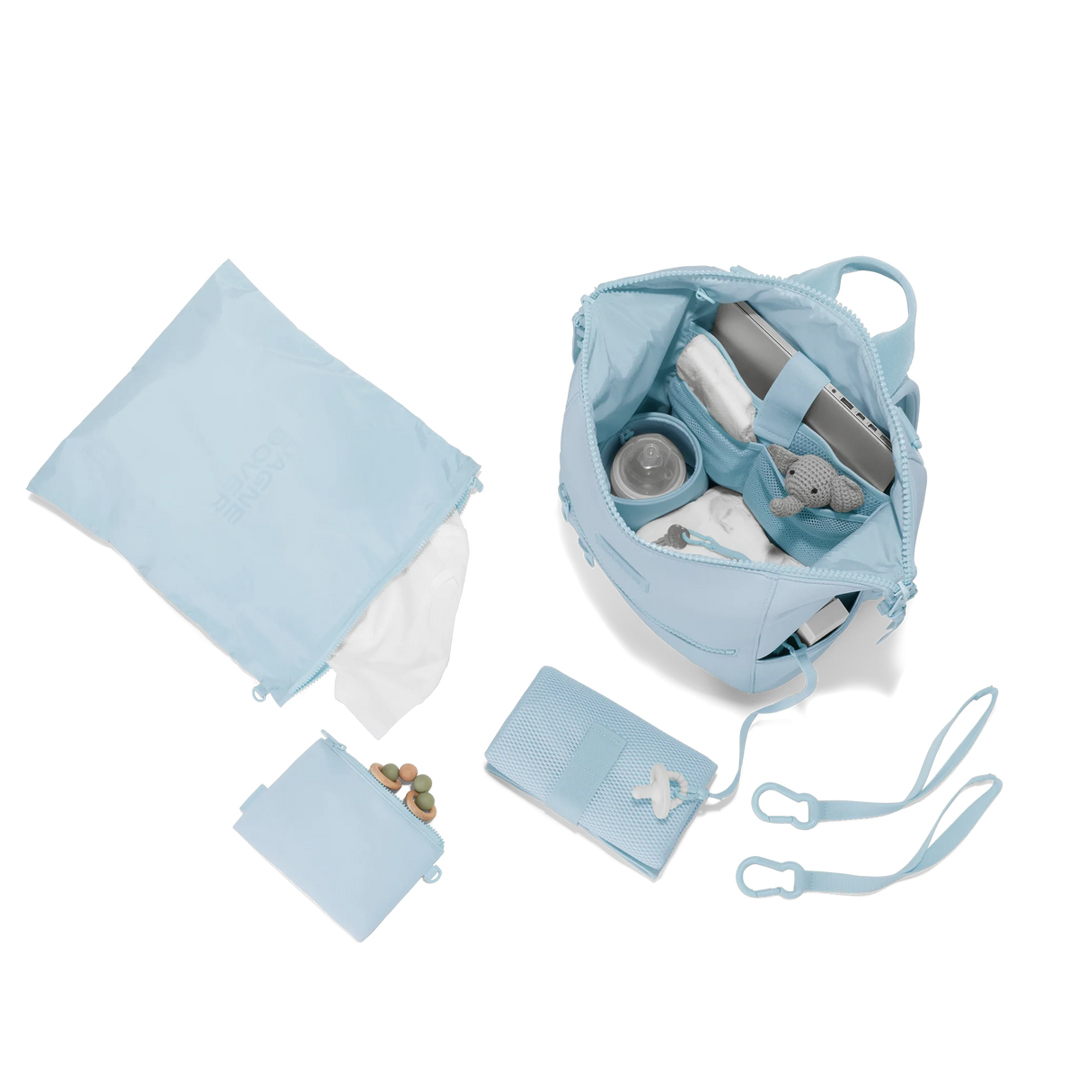 Dagne Dover- Large Indi Neoprene Diaper Bag - Colors Available