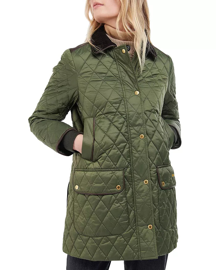 Barbour eel online quilted jacket