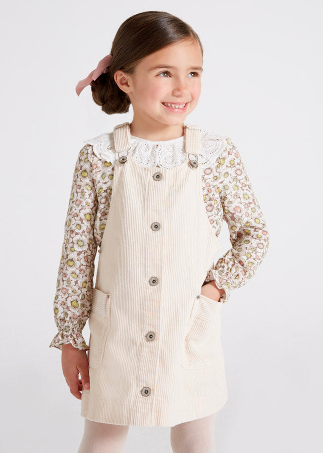 mayoral ivory dress MAYORAL GIRLS IVORY SHIFT DRESS SIZE 10 EXCELLENT COND LD3