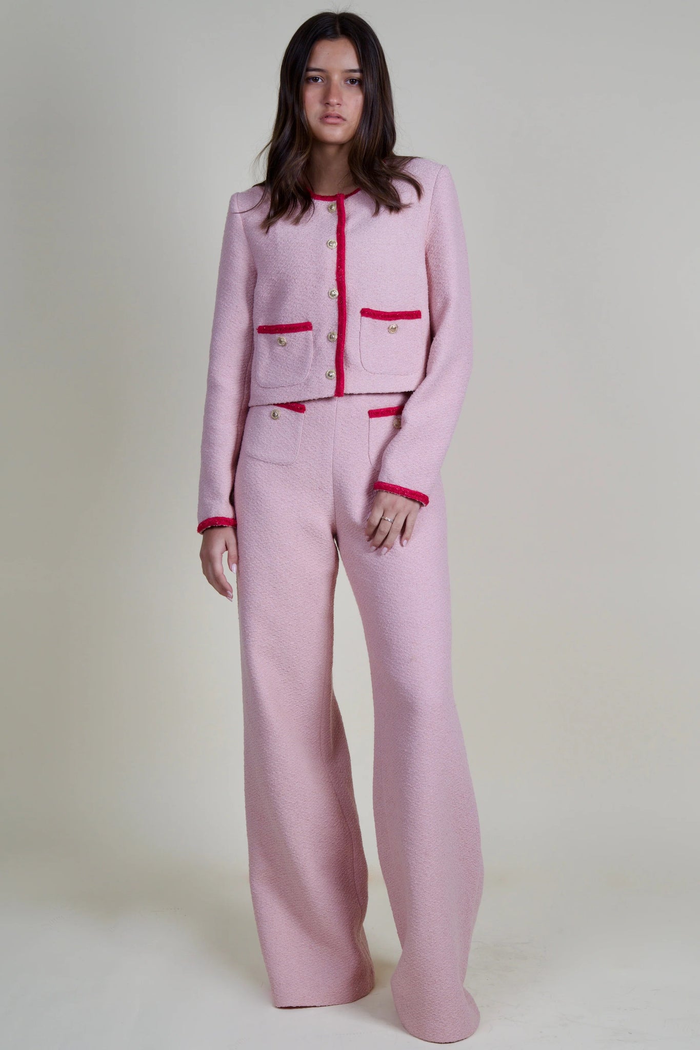 Amanda Uprichard - Windsor Pants - Light Pink