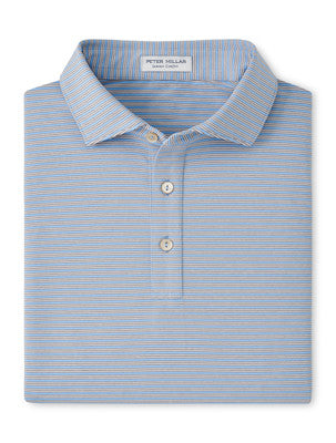Peter Millar - Culver Performance Jersey Polo - Cottage Blue