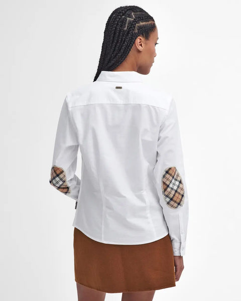 Barbour - Lavender Shirt - White Tartan