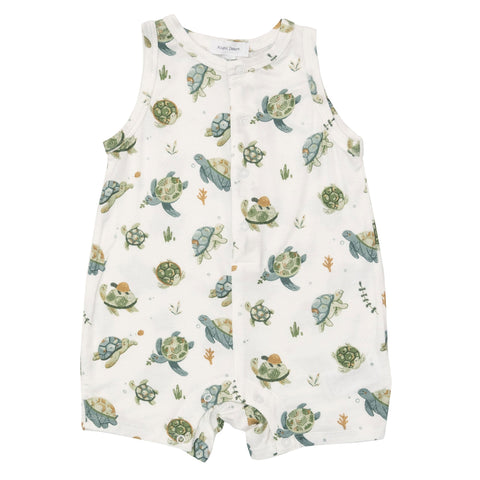 Angel Dear - Sea Turtles Shortie Romper