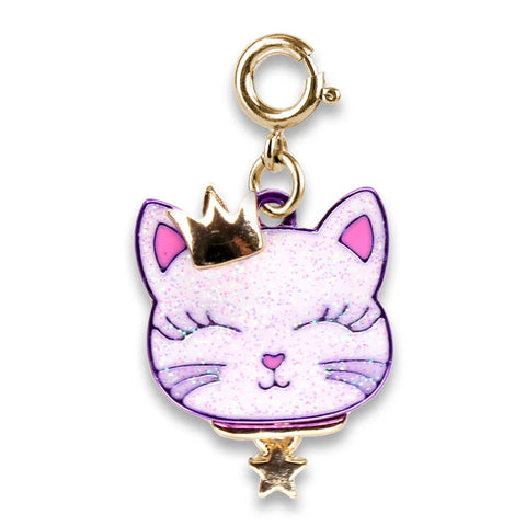Charm-It - Gold Princess Kitty Charm