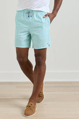 Peter Millar - Tide Lines Swim Trunk - Rainforest