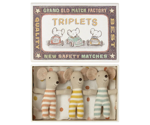 Maileg -  Mice Triplets in Matchbox