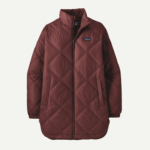 Patagonia - W's Pine Bank Insulated Parka - Dark Ruby