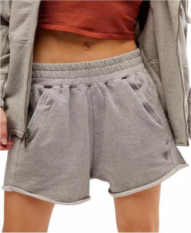 Free People - All Star Short Solid - Heather Grey