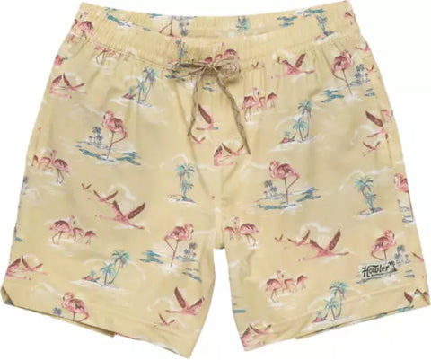 Howler - Deep Set Boardshorts - Flamingo Flamboyance