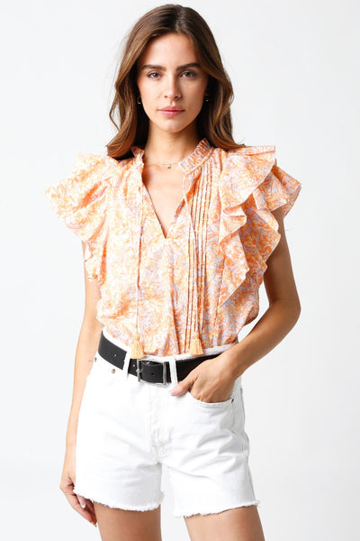 Olivaceous - Briella Top