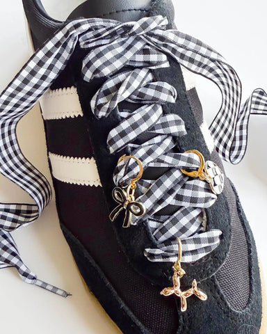 The Darling Effect - Step it Up Shoelaces - Gingham