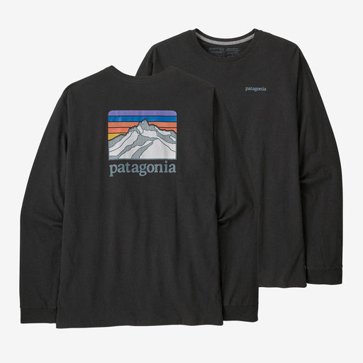 Patagonia - M's Line Logo Ridge Responsibili-Tee - Black