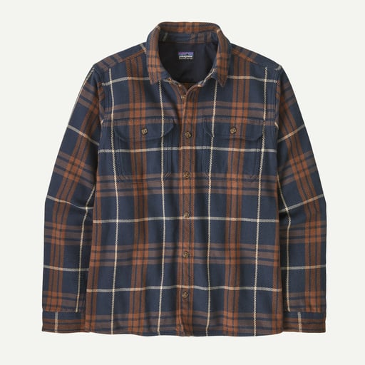 Patagonia - M's Fjord Loft Shirt - Sunken Blue