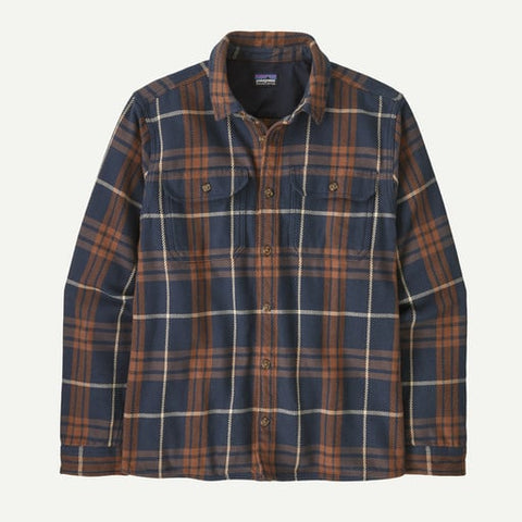 Patagonia - M's Fjord Loft Shirt - Sunken Blue