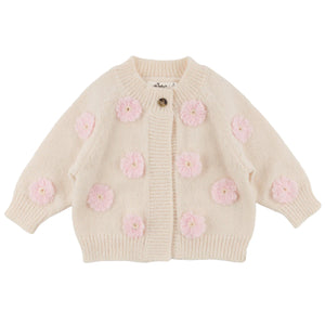 Oh Baby - Scandi Flower Cardigan