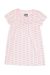 Uptown Baby - Bows Bamboo Dress - Pink