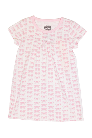 Uptown Baby - Bows Bamboo Dress - Pink