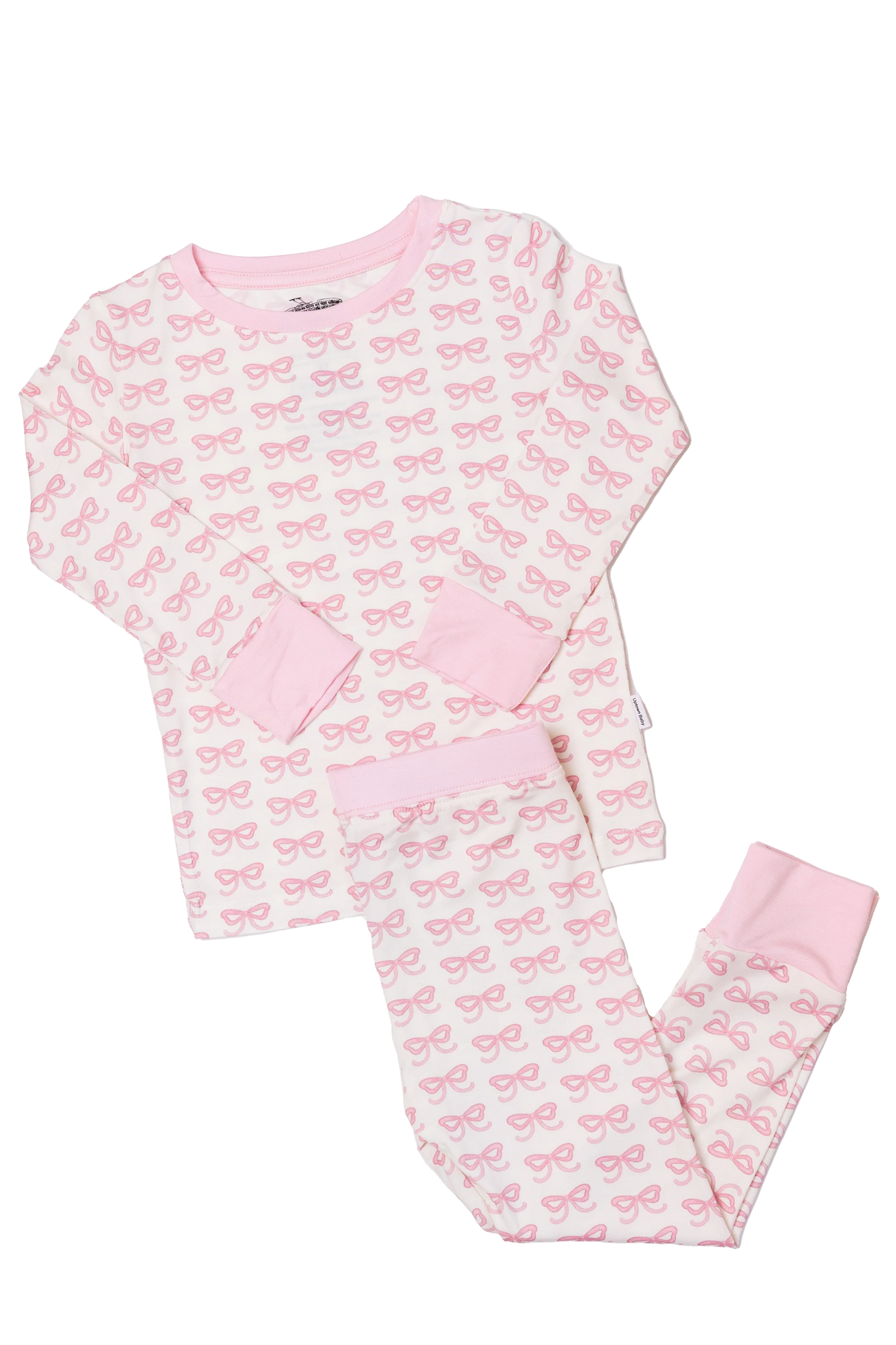 Uptown Baby- Bow Pajama Set