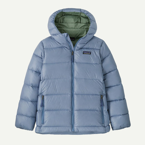 Patagonia - K's Hi-Loft Down Sweater Hoody - Barnacle Blue