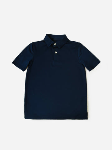 Southern Tide - Y SS Driver Performance Polo - True Navy