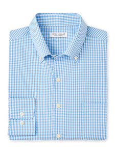 Peter Millar - Derwent Performance Twill Sport Shirt - Seaport Blue