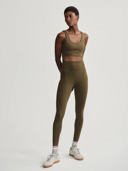 Varley - Freesoft High Rise Legging 25 - Dark Olive
