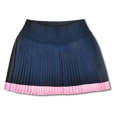 Iscream - Navy Pink Stripe Skort
