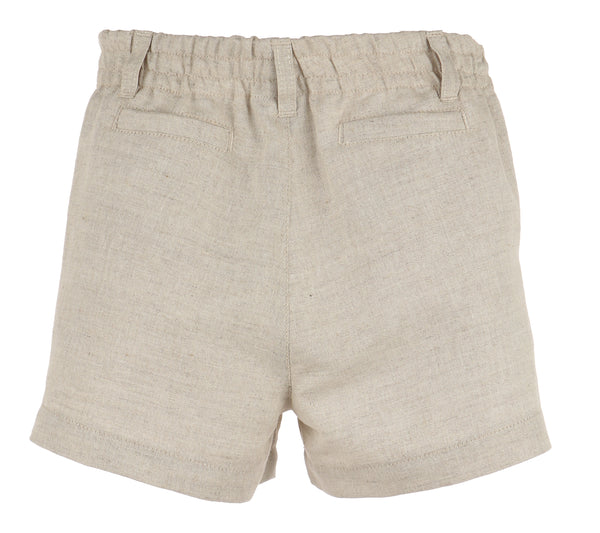 Luli & Me - Linen Short - Beige