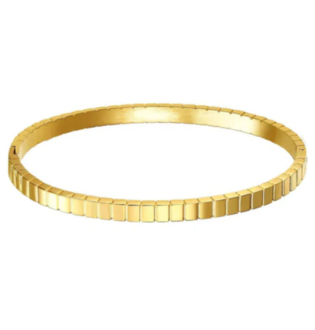 Accessory Concierge - Rectangular Repeat Bangle