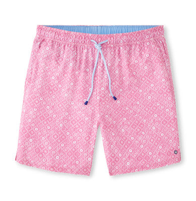 Peter Millar - Golden Hour Swim Trunk - Pink Caliente