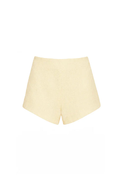 Amanda Uprichard - Kya Top w/ Shorts - Cornsilk