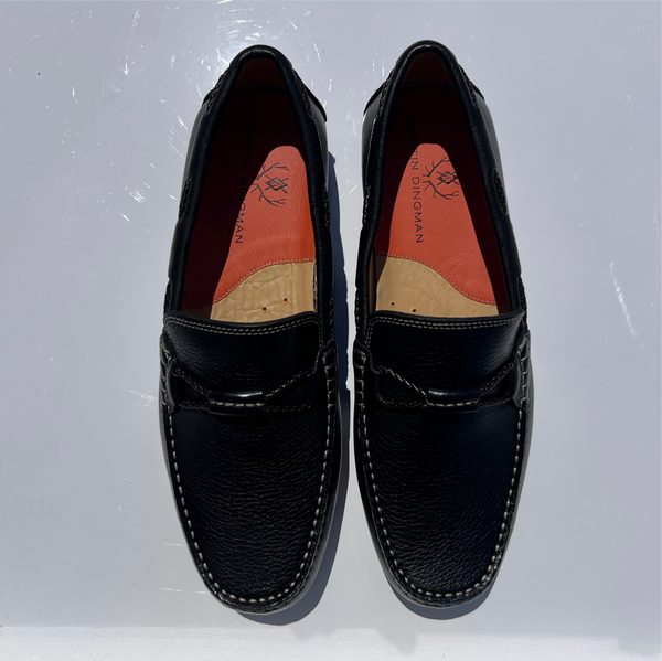 Martin Dingman - Bermuda Braid Loafer - Black