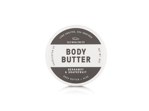 Old Whaling Company - Bergamot & Grapefruit Travel Size Body Butter 2 oz.