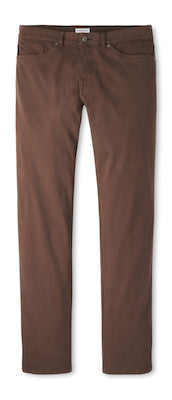 Peter Millar - Signature Sateen Five-Pocket Pant - French Press