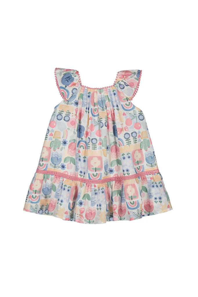 Mayoral - Rose Printed Dress