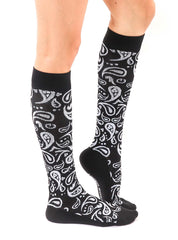 Living Royal Compression Knee High Socks - Bandana