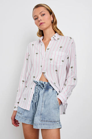 Rails - Pink Palm Stripe Charli