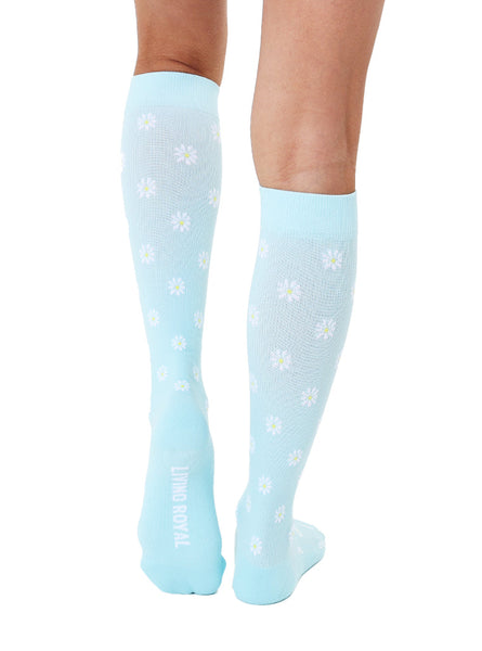 Living Royal Compression Knee High Socks - Daisy
