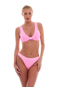 Love and Bikini Taipei Set - Strawberry Pink - O/S