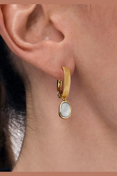 Dean Davidson Mercer Mini Drop Earrings - Pearl