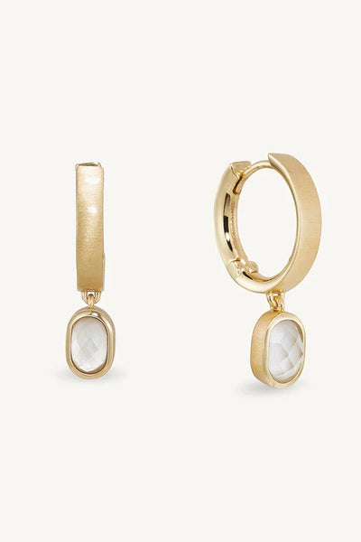 Dean Davidson Mercer Mini Drop Earrings - Pearl