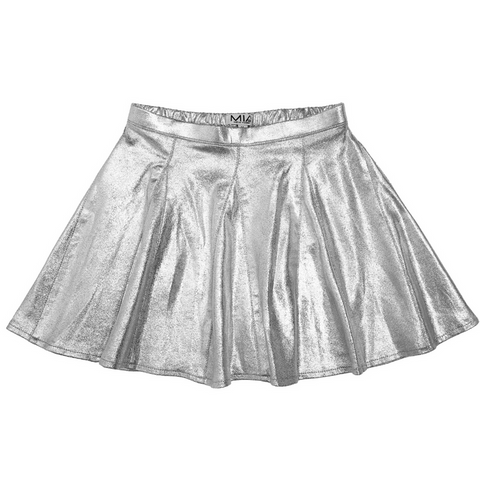 Mia - Silver Skirt - Silver