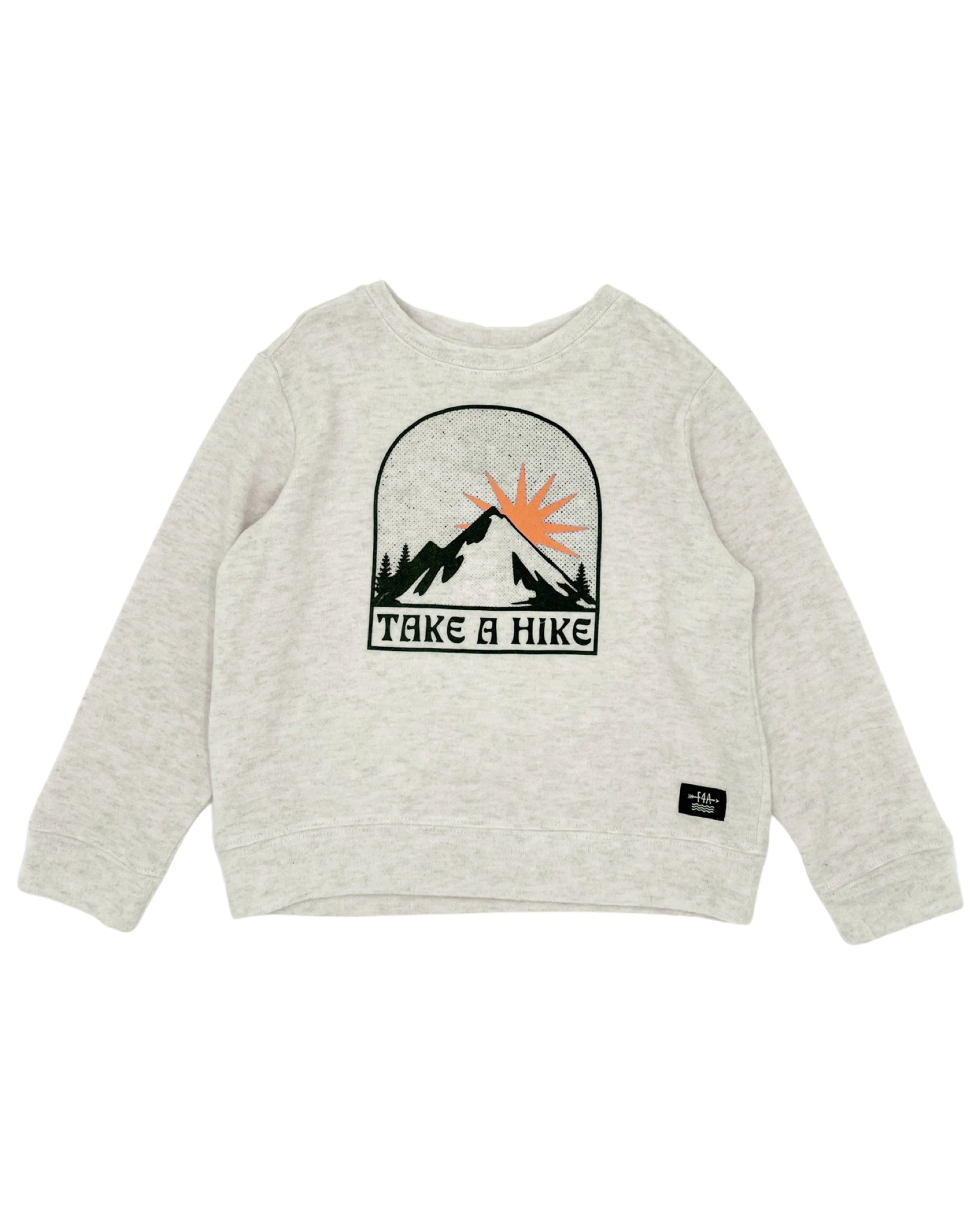 Feather 4 Arrow - Take A Hike Hacci Pullover - Heather Gray