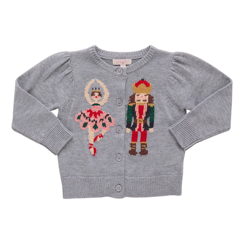 Pink Chicken - Girls Constance Sweater - Nutcracker