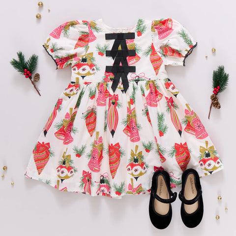 Pink Chicken - Girls Hermione Dress - Holly Bells