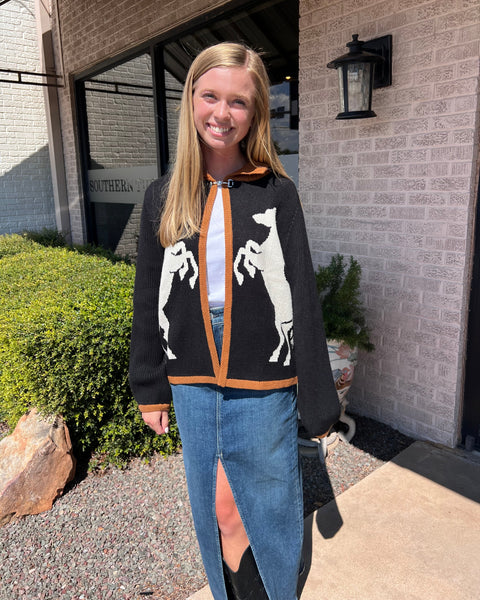 THML - Horse Knit Cardigan