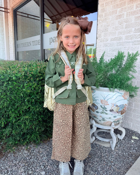 Pink Chicken - Girls Wylie Jacket - Four Leaf Clover