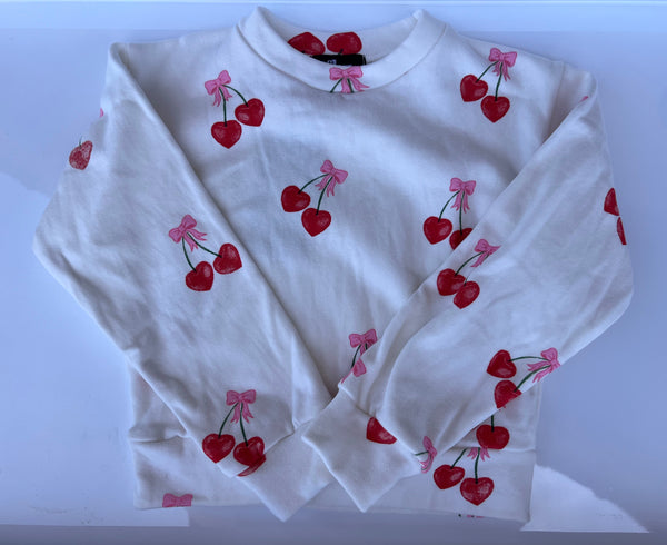 Flowers by Zoe - Multi Cherry Sweatshirt
