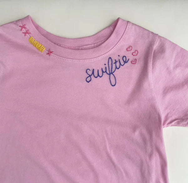 Sweet Olive Street - Pink Tee - Swiftie